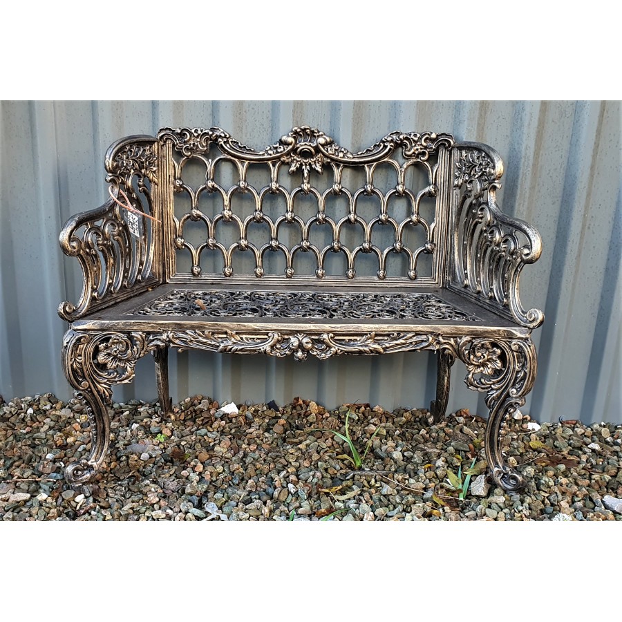 Cast Alloy Horse Shoe Bench